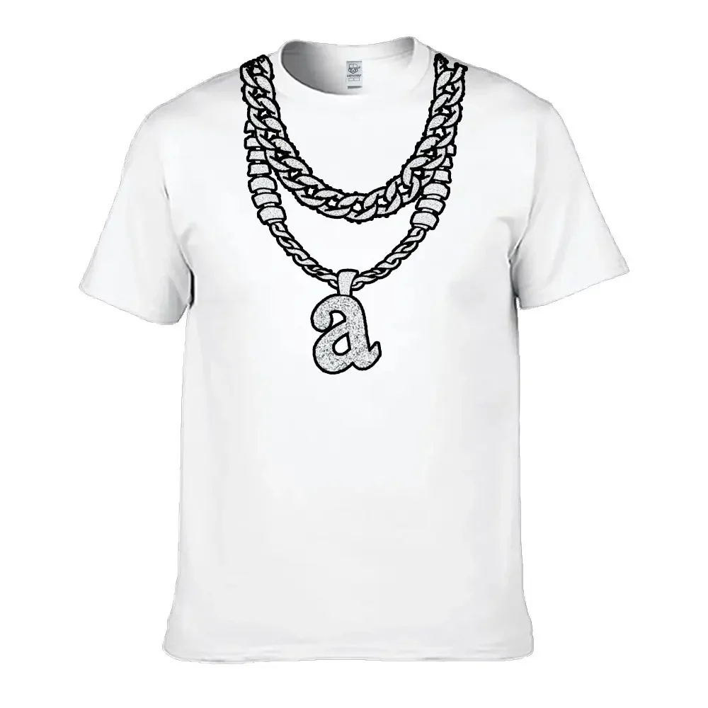 Kendrick Lamar A Minor Shirt Kendrick Mens Black Kendrick Shirt Vintage Shirt with Chains Fashion Short Sleeve Tops