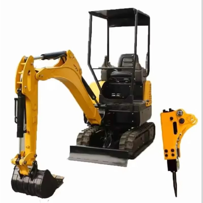 Durable Hammer 3 Tons Attachment High Precision Hydraulic Hammer Perfect for Small Scale Demolition Work