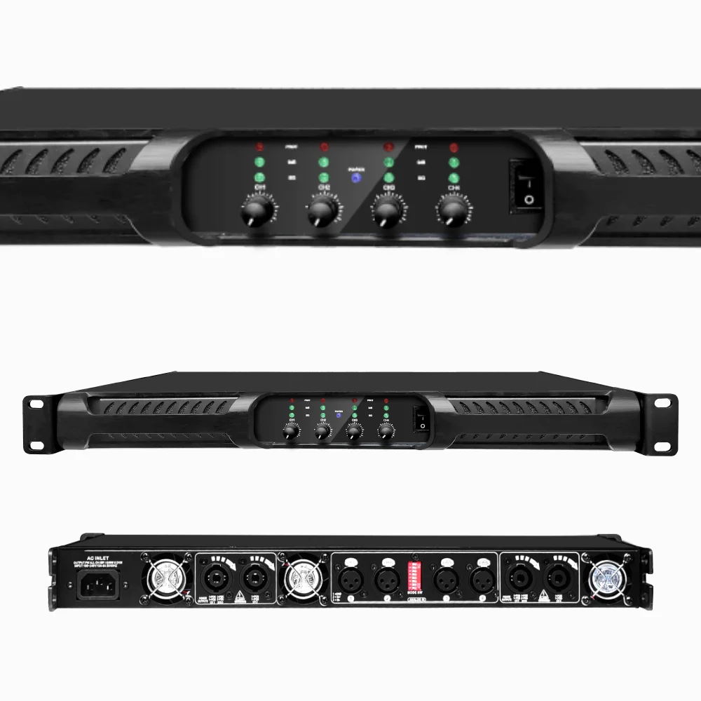 SenMicre PFA6K4pro Professional 2Ohm Stable Digital Power Amplifier Line Array Full Range Speaker Amplifier Audio DJ Subwoofer