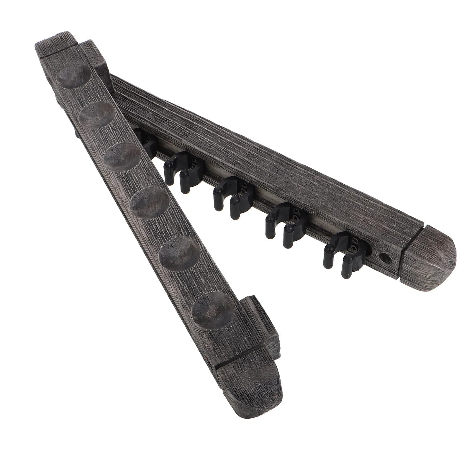 

Настенный держатель для бильярдных киев из массива дерева, на 6 киев, для хранения, декор для игровой комнаты/бара, аксессуары для бильярда