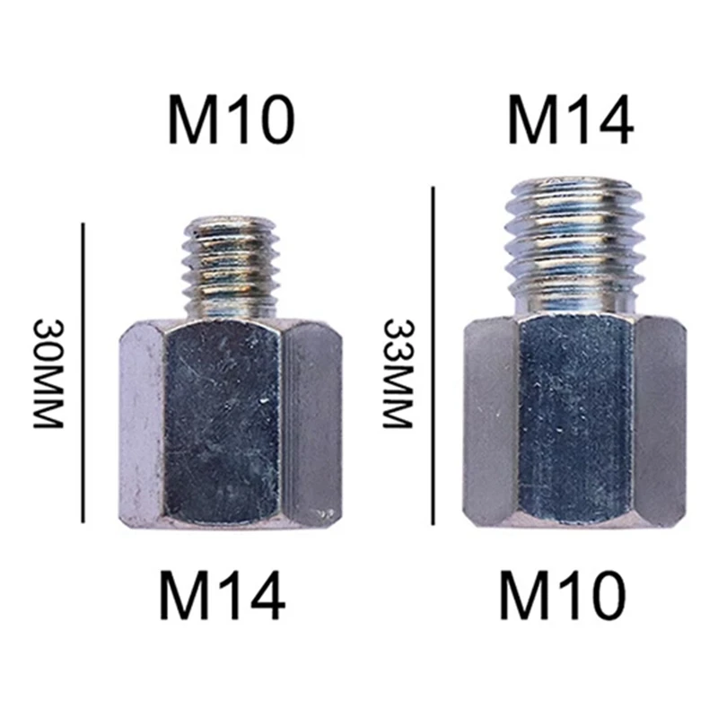 Adaptador para amoladora angular, brocas de núcleo de diamante de rosca diferente