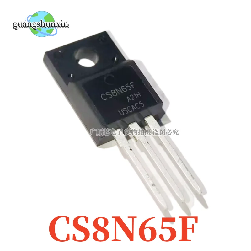 10 piezas CS8N65F, CS830F, CS13N50F, CS7N65F, CS8N60F, CS2N60F, CS10N60F, CS10N65F, TO-220F MOS FET