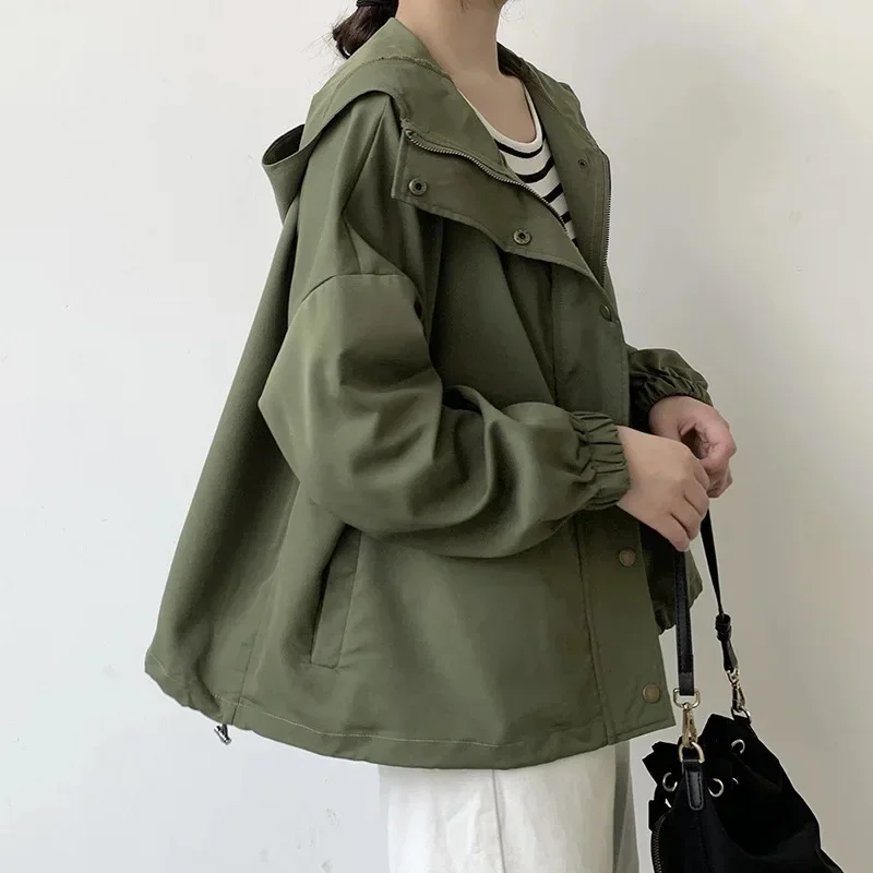 

Loose Short Jacket Women's Style New Arrival Hot Sale of The Season Autumn Japanese Fashionable Outerwear Comfortable Fit Female