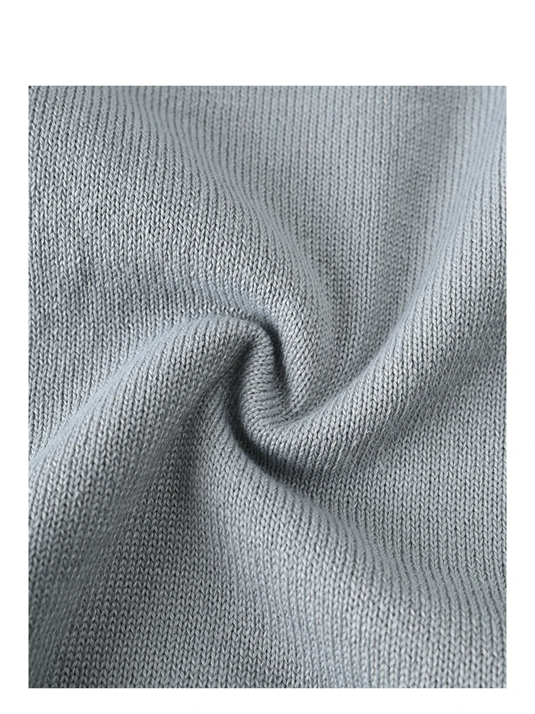 plus maat gebreide lange Sve Faion-sweater voor dames Kleur Blo Trendy herfstkleding Casual comfortabel polyestervezel