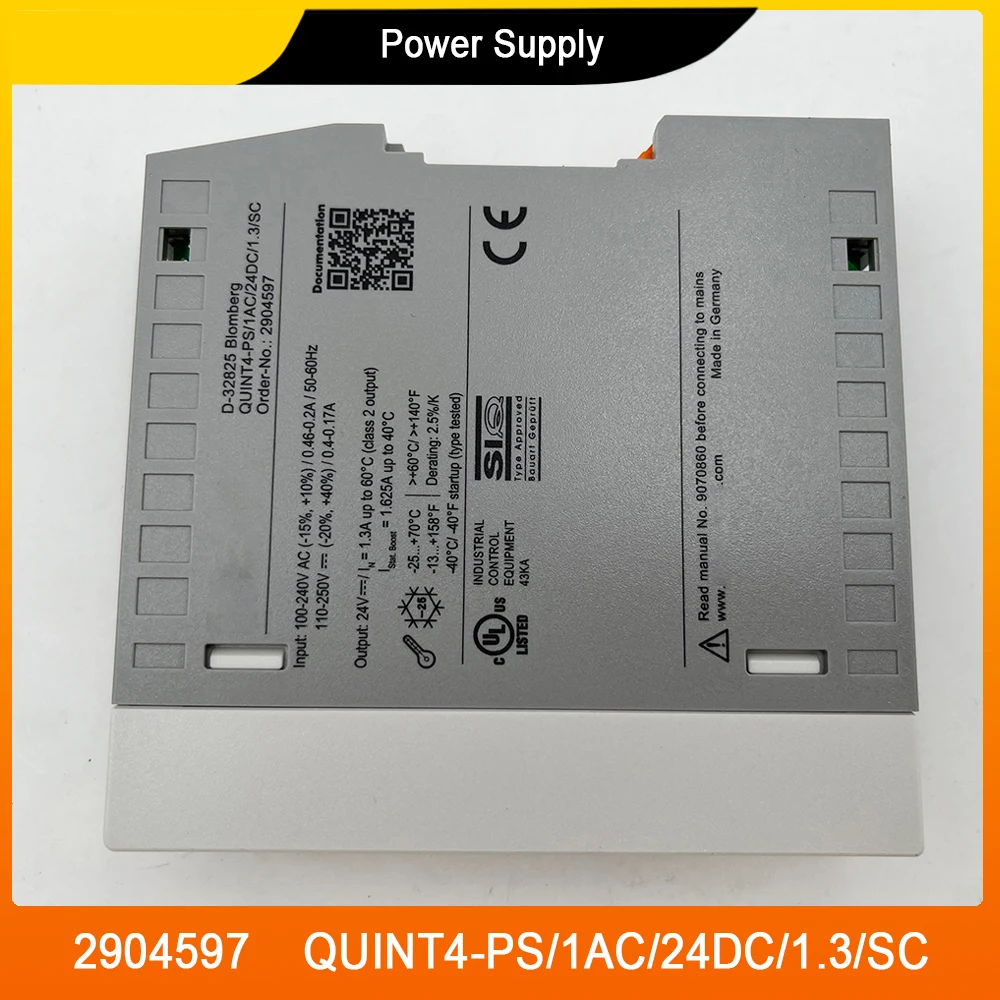 

2904597 QUINT4-PS/1AC/24DC/1.3/SC Блок питания