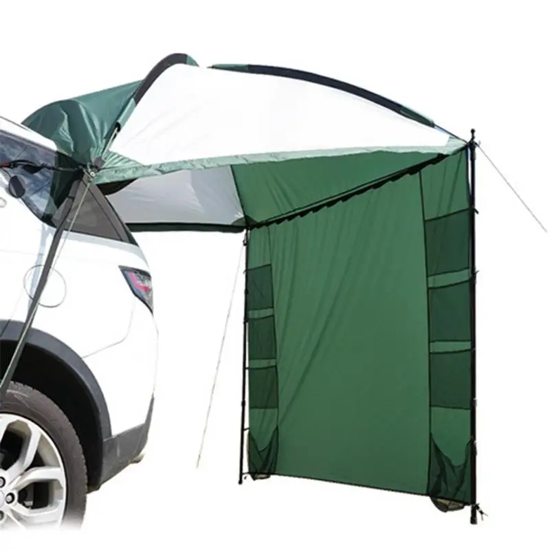 

Large Space Car Tent Detachable SUV Tailgate Rear Awning Sun Protection Rainproof Camping Car Canopy Accessories For Outdoors