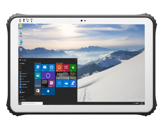 Kabylake M3-6Y30 12.2 inch Rugged Tablet Support all sizes of standard of USB2.0,USB3.0,type_c connector With 100M Ethernt