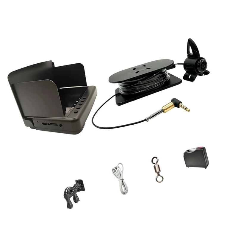 U2JE Ice Fishing Camera Structure 4K Clearness 66ft Permanent Cable 12 Ir Radiances For Profound Water