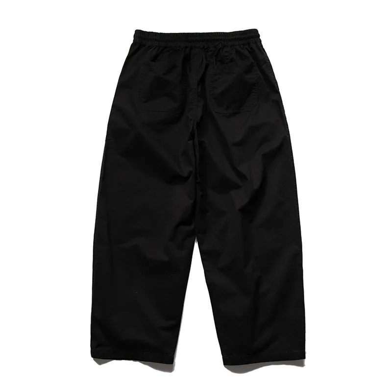 Japanese Retro Loose Overalls 9 Points Radish Profile Wide-leg Casual Lantern Harem Trousers Men\'s Outdoor Hiking Trekking Pants