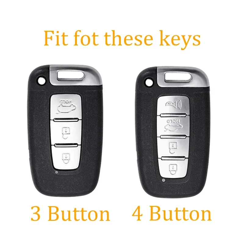 Car Key Case Cover For Hyundai IX35 Elantra Sonata 8 9 For Kia Sportage K5 K2 Sorento Optima Forte 2015 2016 2013 2014 2012 2011