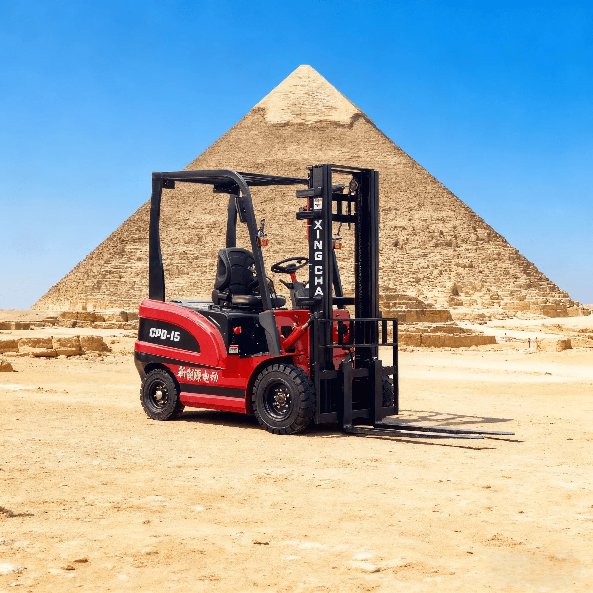 

Electric Reach Truck Forklift 1.5 Ton High Lift Solid Tire Restaurant Use Factory