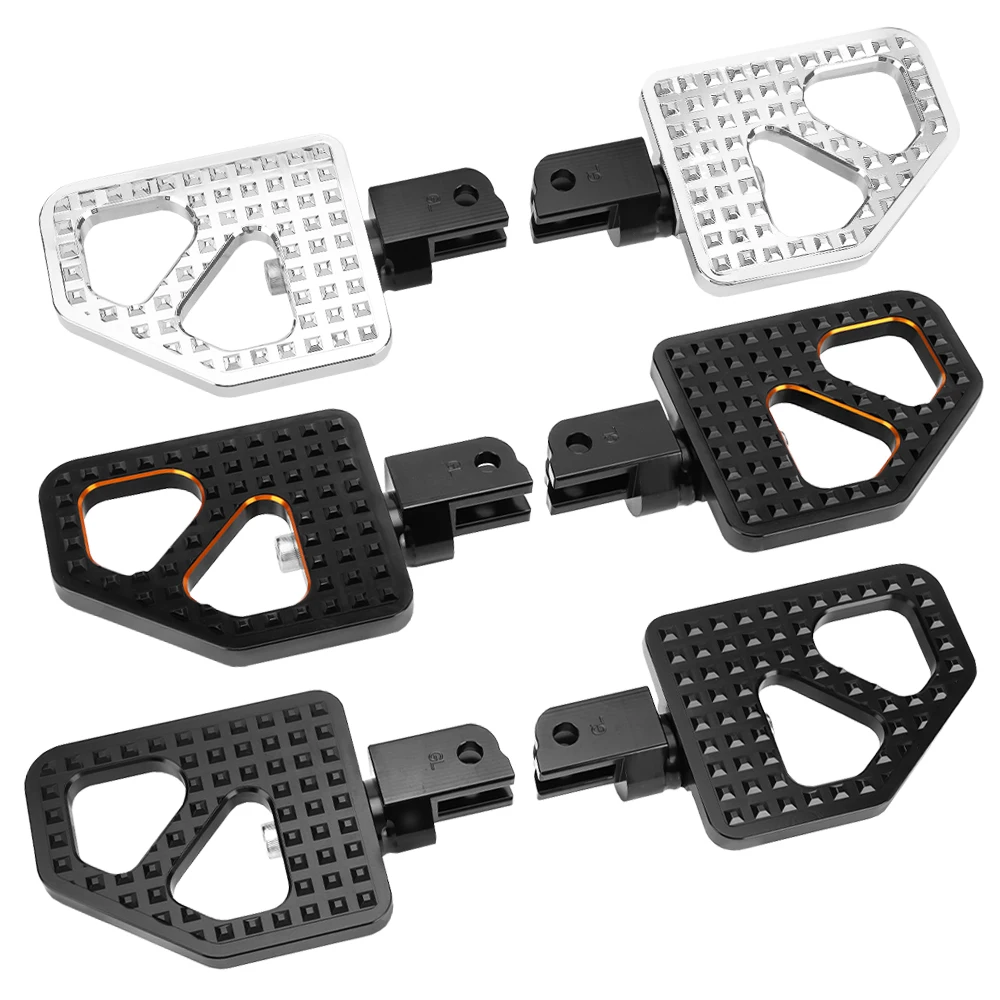 For Honda Gold Wing GL1800 Goldwing GL 1800 2001-2024 Rider Floorboards Driver Footboard Front Footrest Motorcycle Wide FootPegs