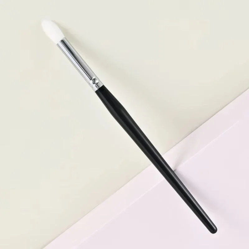 1 個アイメイクブラシヤギ毛テーパード折り目ブレンドブラシアイシャドウメイクアップ化粧品キット Maquiagem スマッジ