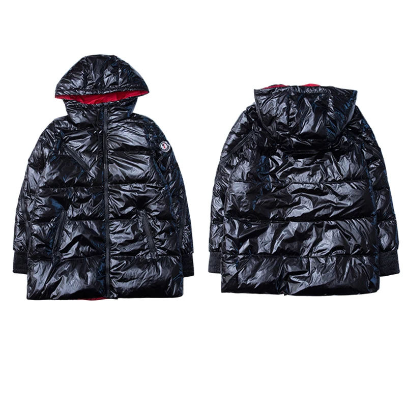 Winter New Womens Down Cotton Jacket Windproof Glossy Warm Parka Long Thicker Coats Female Full Sleeve Thick Streetwear Outwear