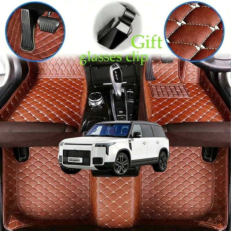 

Custom For ROX 01 (Jishi 01) 2023-2025 / 6-Seat Waterproof Car Floor Mats Car Accessories Carpets Covers Left /Right Hand Drive