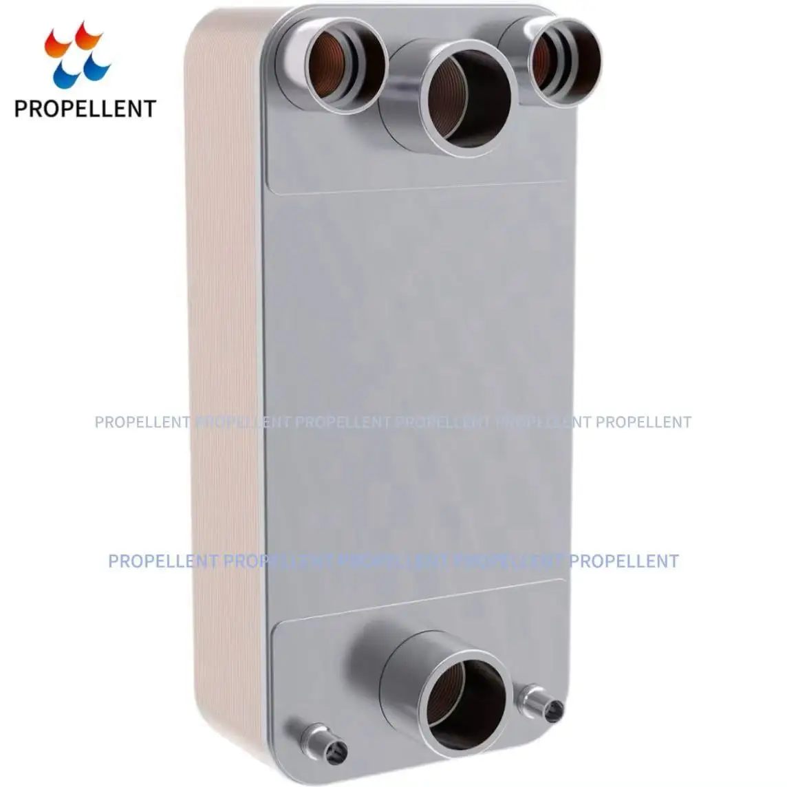 PLB155 Industrial Grade Stainless Steel Brazed Plate Heat Exchanger Competitive Price New for Air Refrigeration Cooling Tower