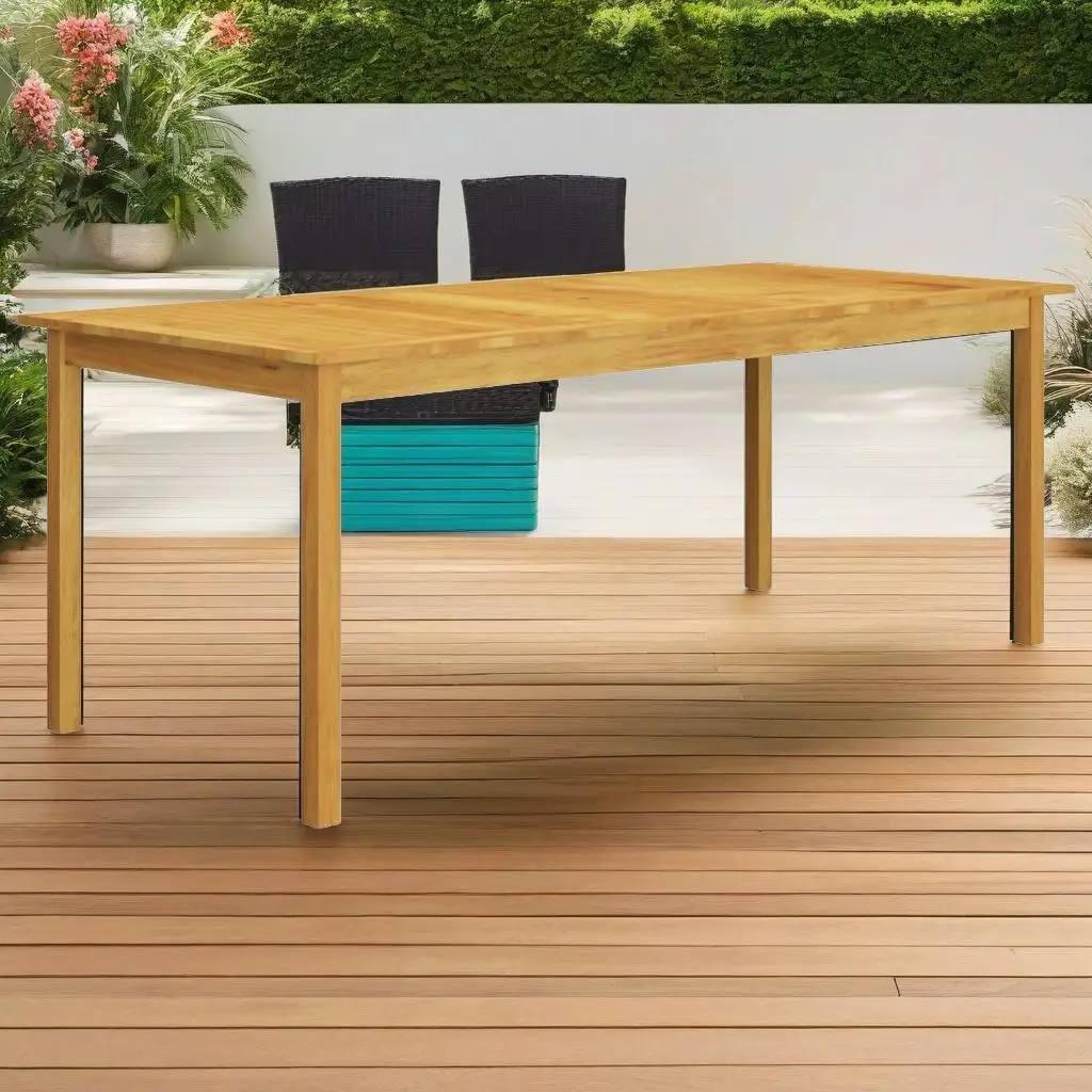 

7-Piece Black Patio Dining Set Outdoor Furniture for Garden & Backyard