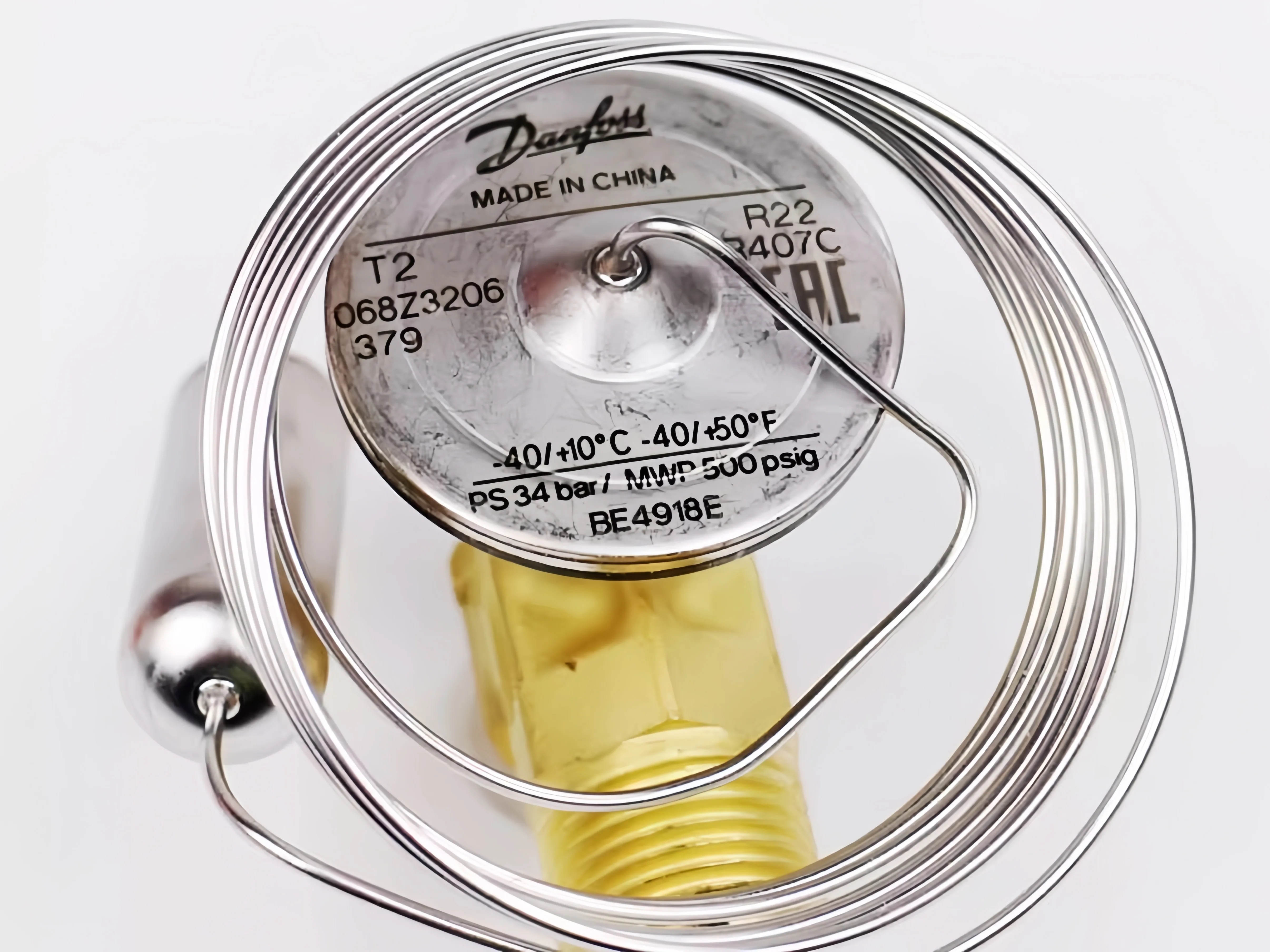 Vannes d'expansion en acier inoxydable pour accessoires d'application générale pour système de réfrigération et de climatisation