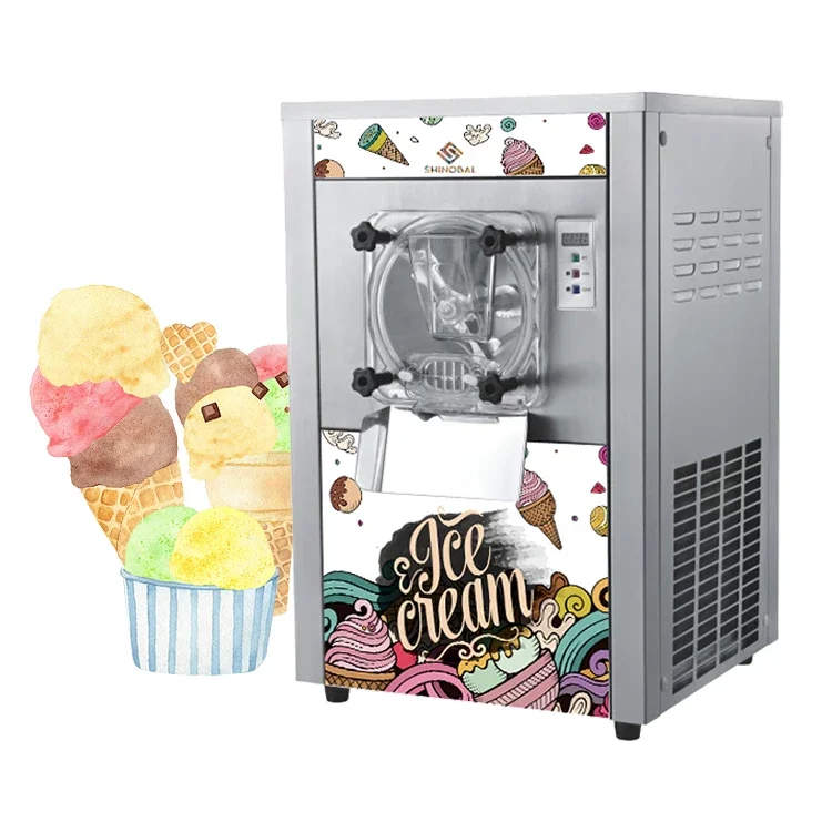 Commercial Gelato Ice Cream Making Machine Hard Ice Cream Machine Maker