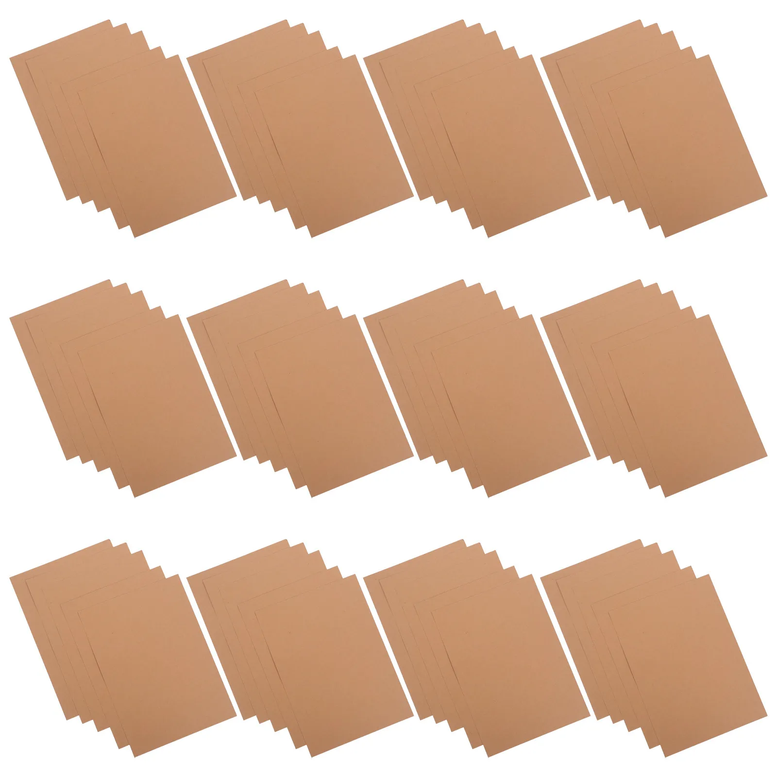 120 sheets Paper Halloween Christmas New Year Brown Kraft Paper Card Maker Art Student Art Teacher Art Students Cardstock