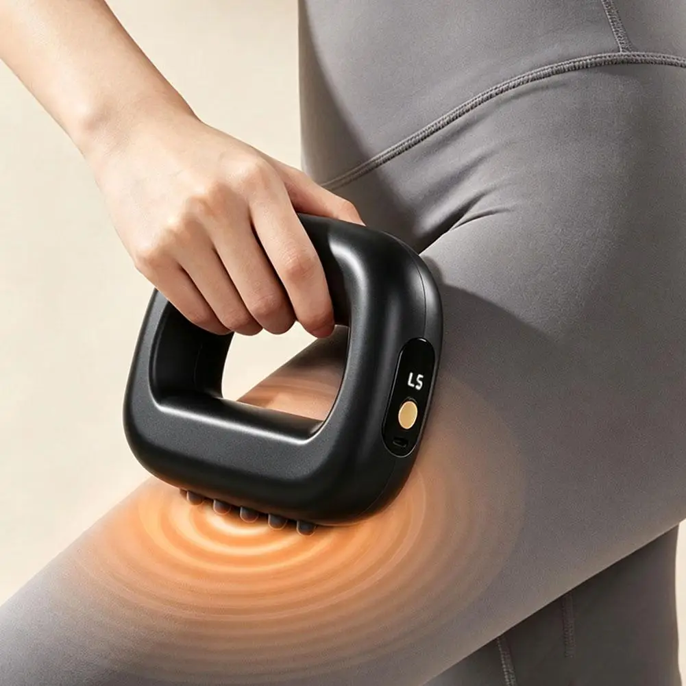 Multifunctional Full-Body Fascia Ring Exercise Vibration Fitness Massager For Fat Burning&Shaping Weight Loss Body Shaping ﻿