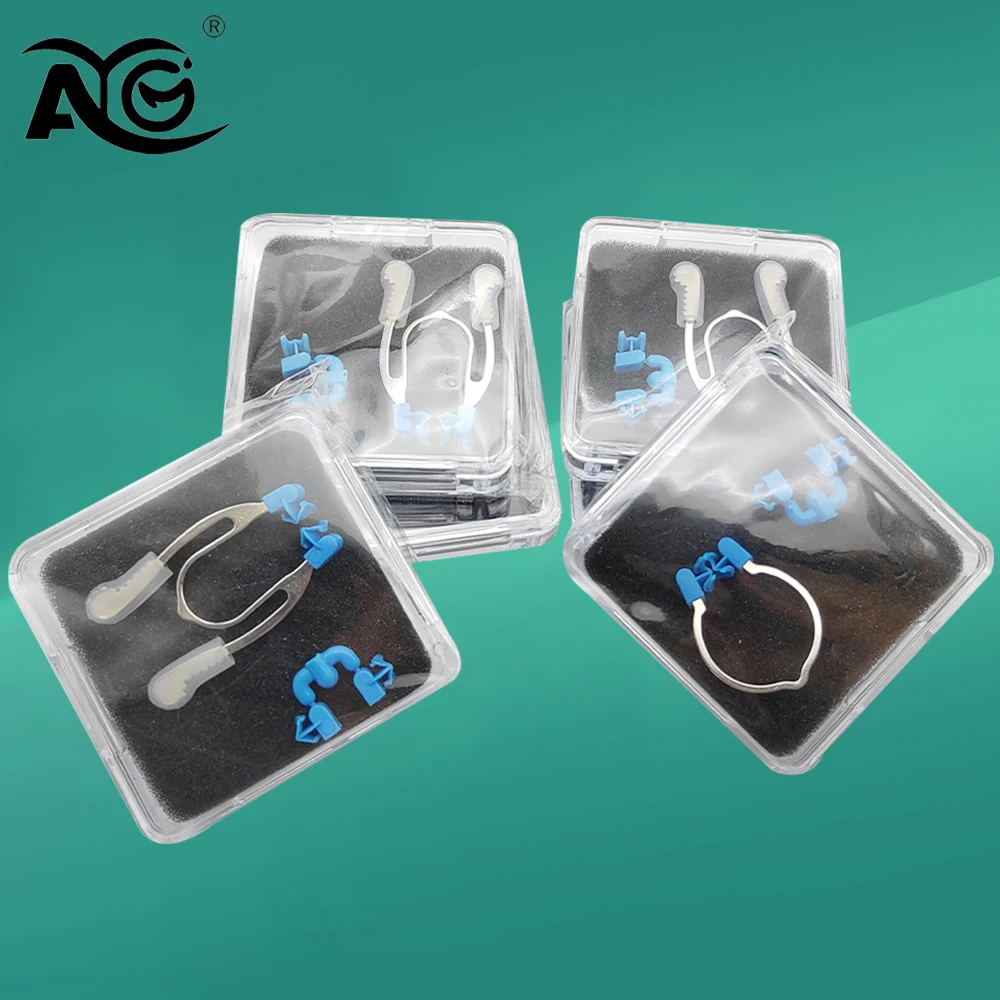 ag-5-ボックス歯科マトリックスバンドクリップマトリックス断面クランプウェッジ金属スプリングクリップリング歯科医ツール歯科ラボ材料