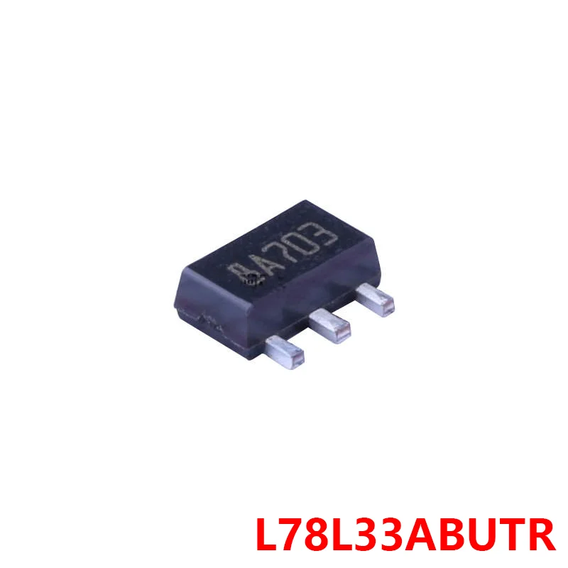 10PCS New 100% Tested L78L05ABUTR L78L33ABUTR SOT-89 78L05A SOP-8 Low Dropout Linear Regulator Chip