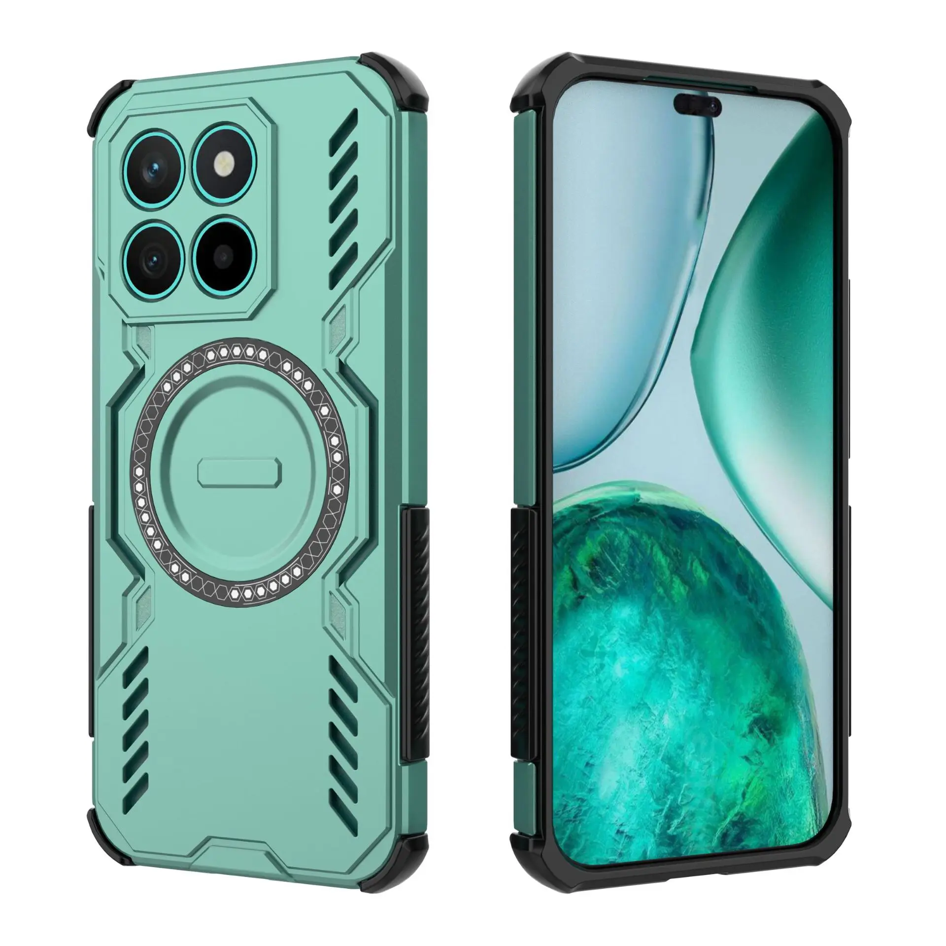 Magsafe Phone Case for Honor X6C X7C X8C X9C X9A X9B Magnetic Heat Dissipation Phone Case Cover for Honor Magic 7 Lite