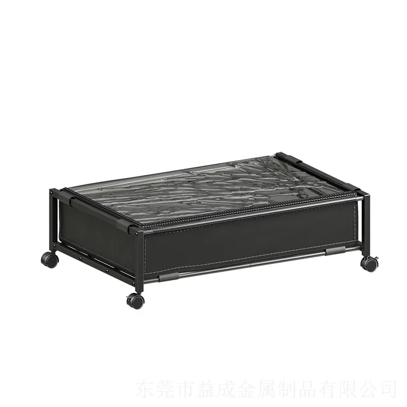 

Storage Rack Household Wheel Storage Quilt Clothing Storage Iron Can Be Detachable Multi-Functional Bed Bottom Rack Organization