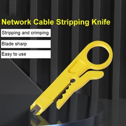 Mini portable automatic stripper crimping tool Multifunctional for RJ11 RJ45 Cable telephone line computer UTP crimping