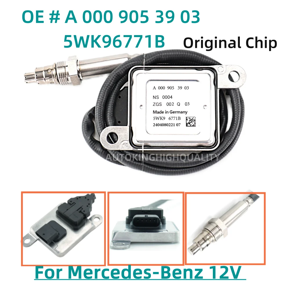 

A0009053903 5WK96771B Original NOx Sensor New Nitrogen Oxygen Sensor For Mercedes-Benz Class E CLS X218 C218 A207 C207 CLS320 CL