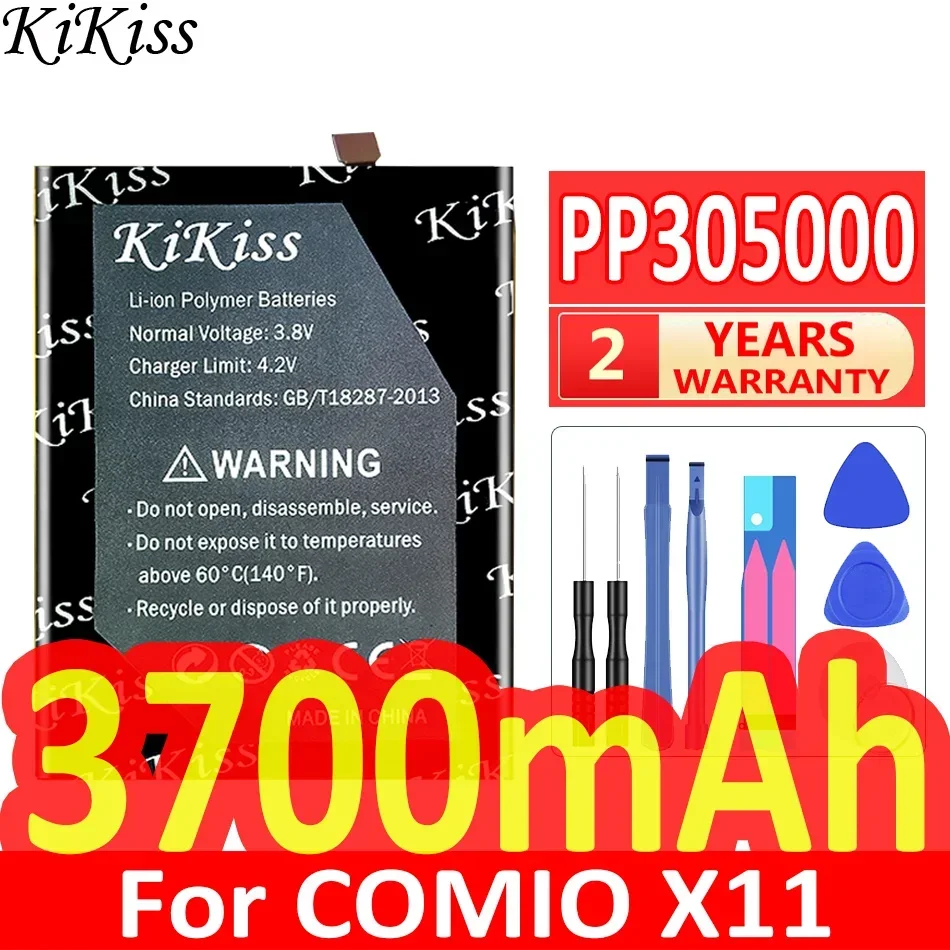 

3700mAh KiKiss Powerful Battery PP305000 For COMIO X11 Mobile Phone Batteries