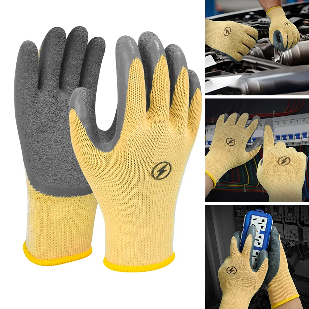 Electrician Insulating Gloves Touch Screen Gloves Work Safe Withstanding Voltage 400V Safety And Industrial Protection Cover
