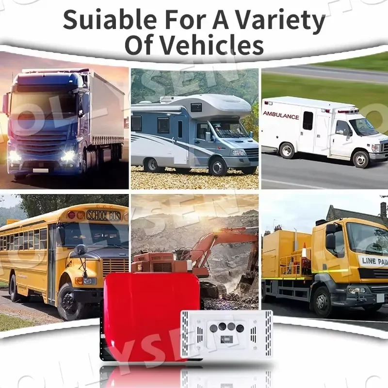 24V 12000 BTU Sprinter Rooftop Van AC Unit Air Conditioner for Roof Top Vehicles HVAC System