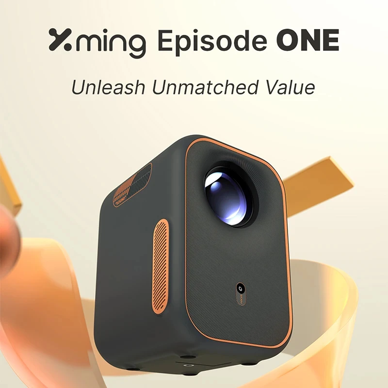 Formovie Xming Episode One Mini projektor 1080 FHD Domowy przenośny projektor globalny Google TV Netflix Cinema Inteligentny projektor zewnętrzny