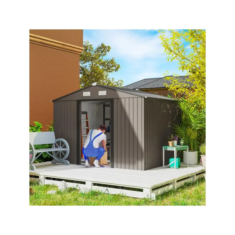 Outdoor Garden Storage Shed Tool House - Reliable Tool Storage for Garden Essentials and Equipment Organization