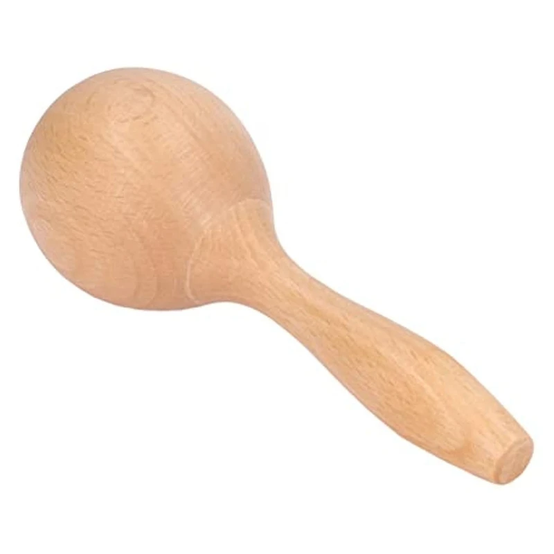 ELOS-Orff Percussion Instrument Sand Hammer, Small Beech Wood Sand Hammer For Kindergarten Children's Music