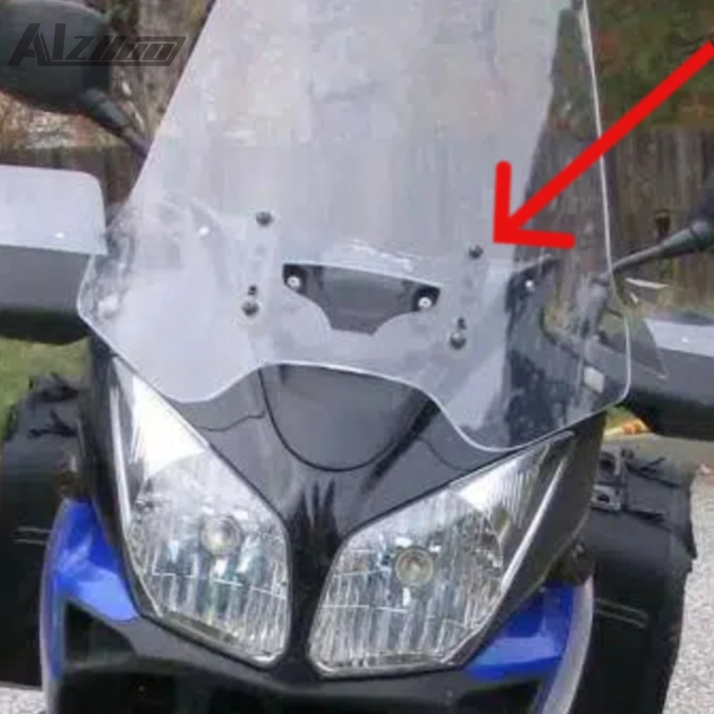 

For SUZUKI V-STROM DL1000 2014-2019 Windshield Support Holder Windscreen Strengthen Bracket Adjusters Airflow adjustable Kits