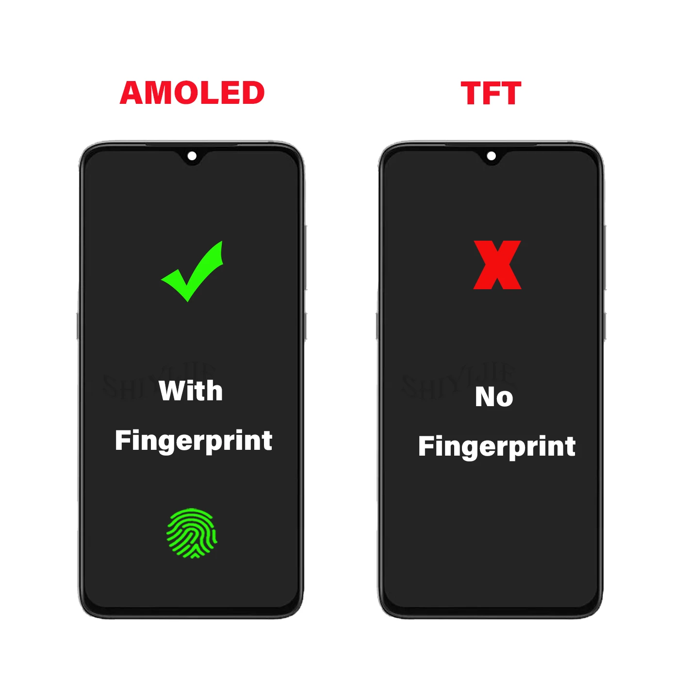 AMOLED Display For Huawei P30 LCD Touch Screen Replacement for Huawei P30 LCD ELE-L29 ELE-L09 ELE-AL00 Lcd Digitizer Assembly