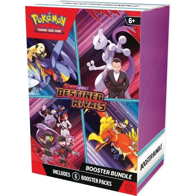 

Genuine 1Box Pokemon Scarlet & Violet Destined Rivals Booster Bundle Box Sealed