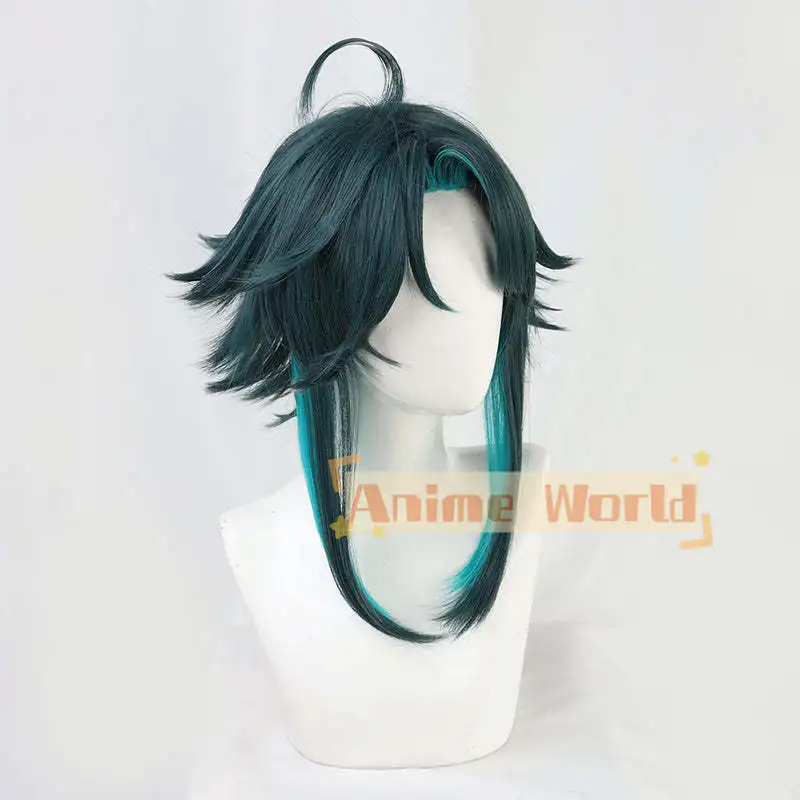 Anime Xiao Van Genshin Impact Cosplay Pruik Halloween