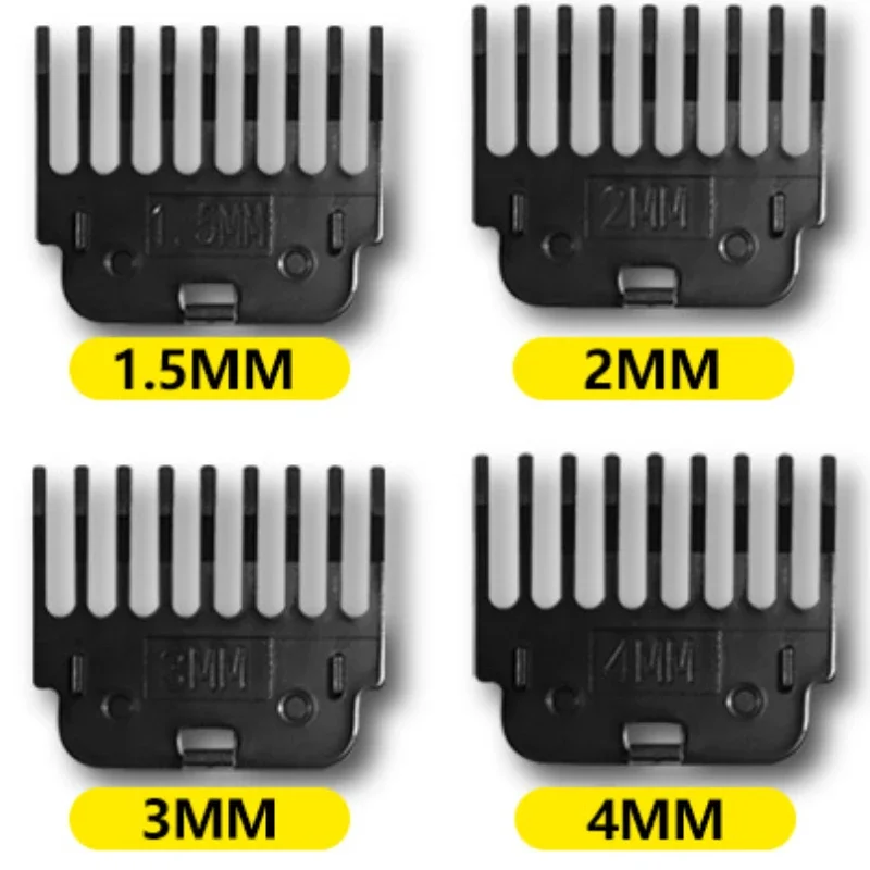 1Set T9 Hair Clipper Guards Guide Combs Trimmer Cutting Guides Styling Tools Attachment Compatible 1.5mm 2mm 3mm 4mm 6mm 9mm