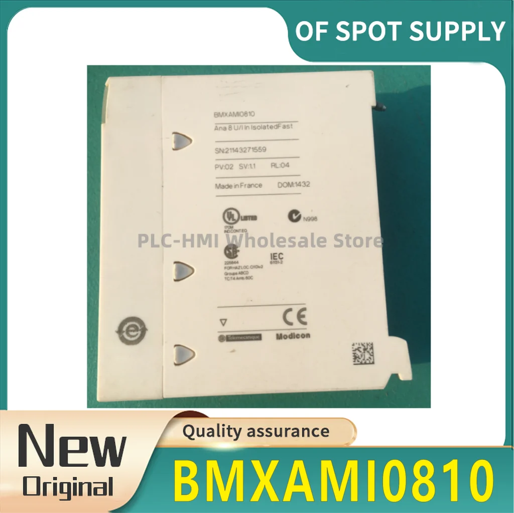 New original BMXAMI0810 BMXAMI0410 isolated analog input module 4-channel 8-channel input