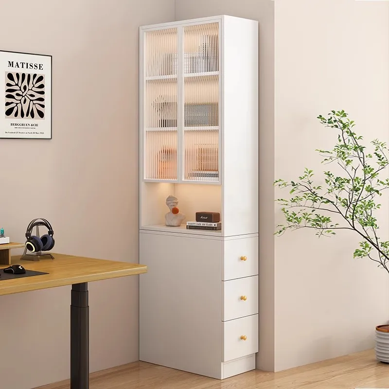 

Sofa Side Solid Wood Corner Narrow Bookcase Pull Side Pull Cabinet Crack Storage Cabinet