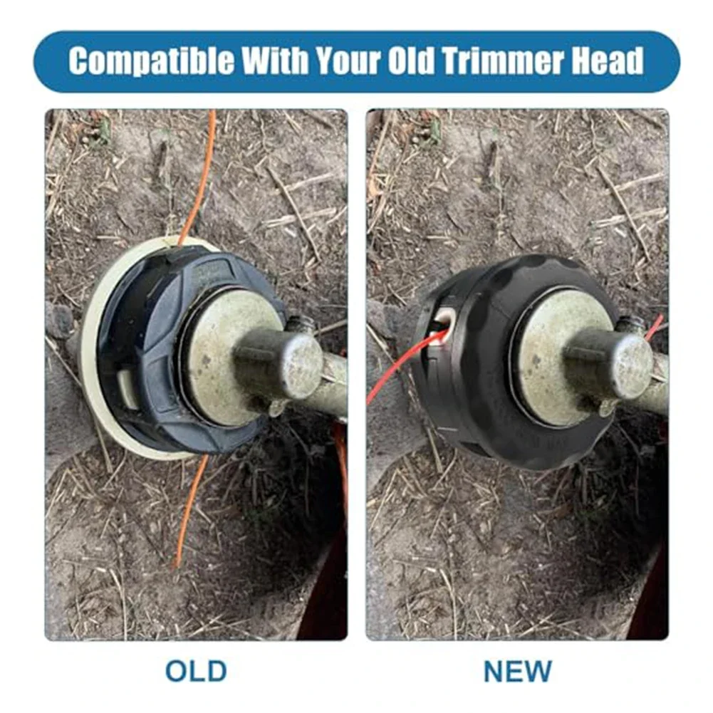 Replacement Trimmer Head for Eater and For Speed 400 String Trimmers Designed for Reliable Outdoor Lawn Maintenance