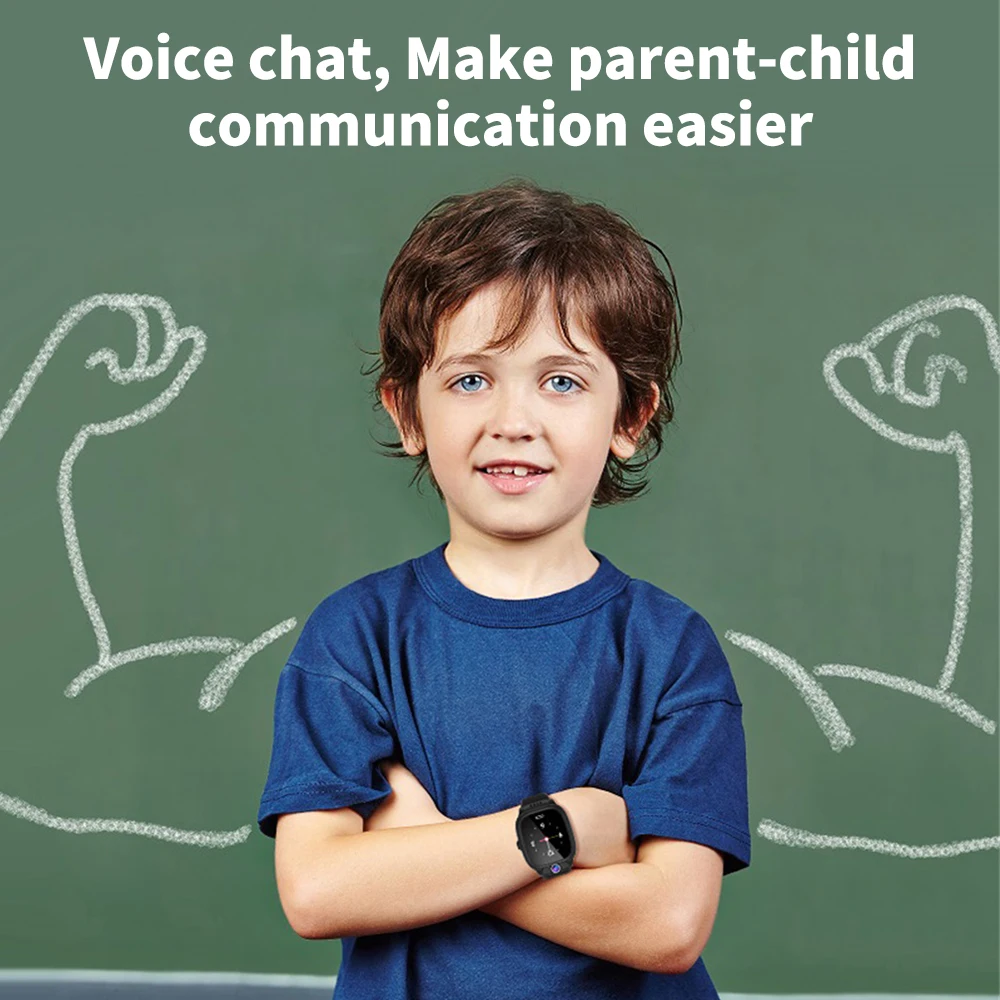 2024 niños 1,44 pulgadas videollamada reloj inteligente SOS niños WIFI ubicación teléfono relojes calculadora impermeable estudiante 4G Smartwatch