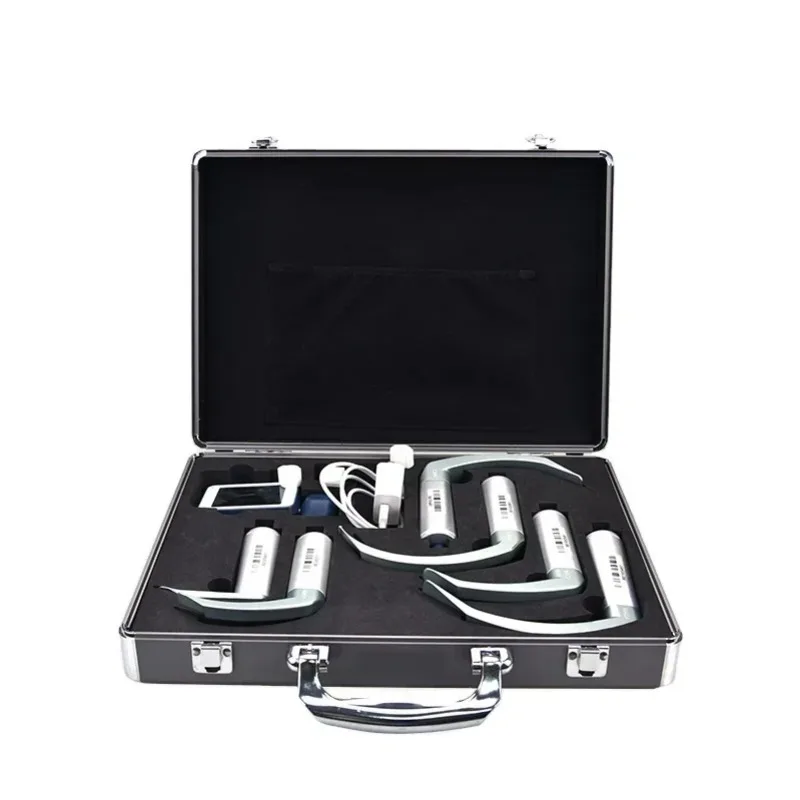 

Besdata Handheld Reusale Video Laryngoscope Kit With 6 Blades For Pediatric And Adult