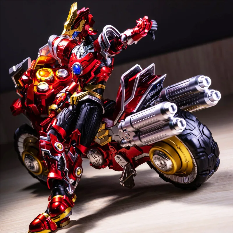 

Super Beast Armor Fire Lin Fei Assembled Movable Articulated Action Figure Model Mecha Kit Ornament Trendy Toys Collectible Gift