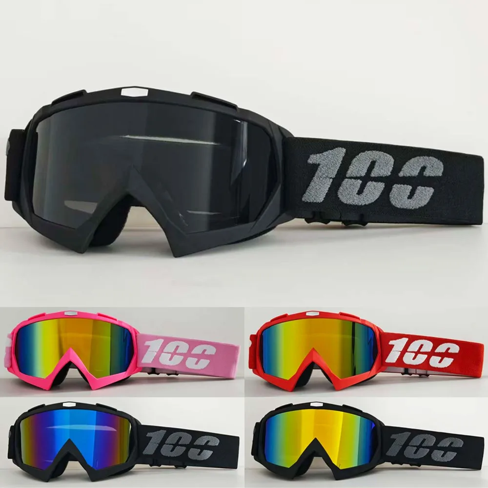 

Winter Snow Goggles Windproof Dust Proof Anti-UV Shatterproof Flexible Frame Non-slip Strap for Skiing Snowboard Men Women