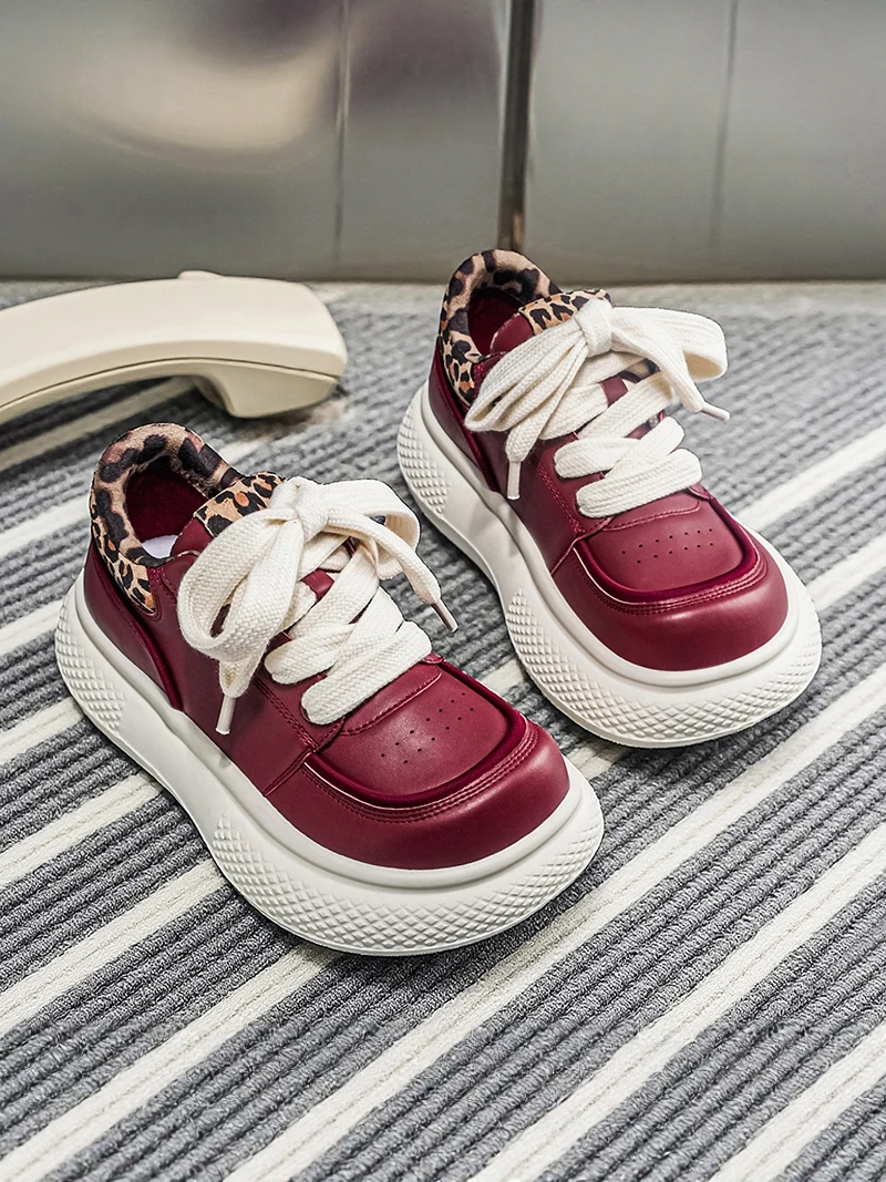 Men's 2026 New Summer Trendy All-Match Big Head  Shoes Teen Casual  Heightening White Board Shoes Fashionable Loafers